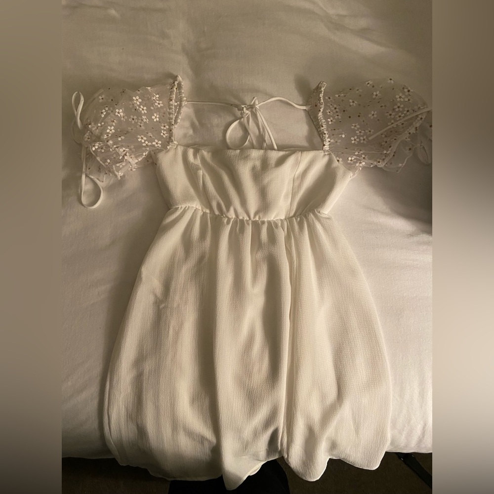 White dress